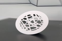 Anemostat Okrągły 100 mm Sieć – designerski anemostat wentylacyjny