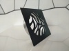 Anemostat dekoracyjny kwadratowy Ø125 Zebra #2