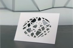 Anemostat dekoracyjny Ø125 Sieć | Kwadratowy do rekuperacji