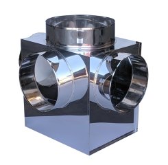 Studnia GWC ze stali nierdzewnej 3xØ160mm 250mm