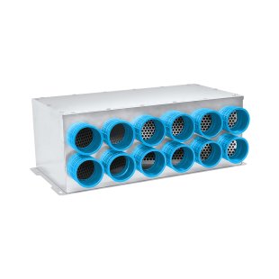 Rozdzielacz przelotowy Premium Ø200/12×75 – izolowany K-FLEX #1
