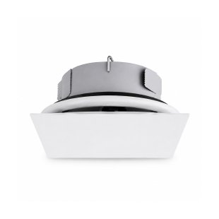 Anemostat Lindab Airy 125 Square – kwadratowy zawór nawiewno-wywiewny Ø125 #1